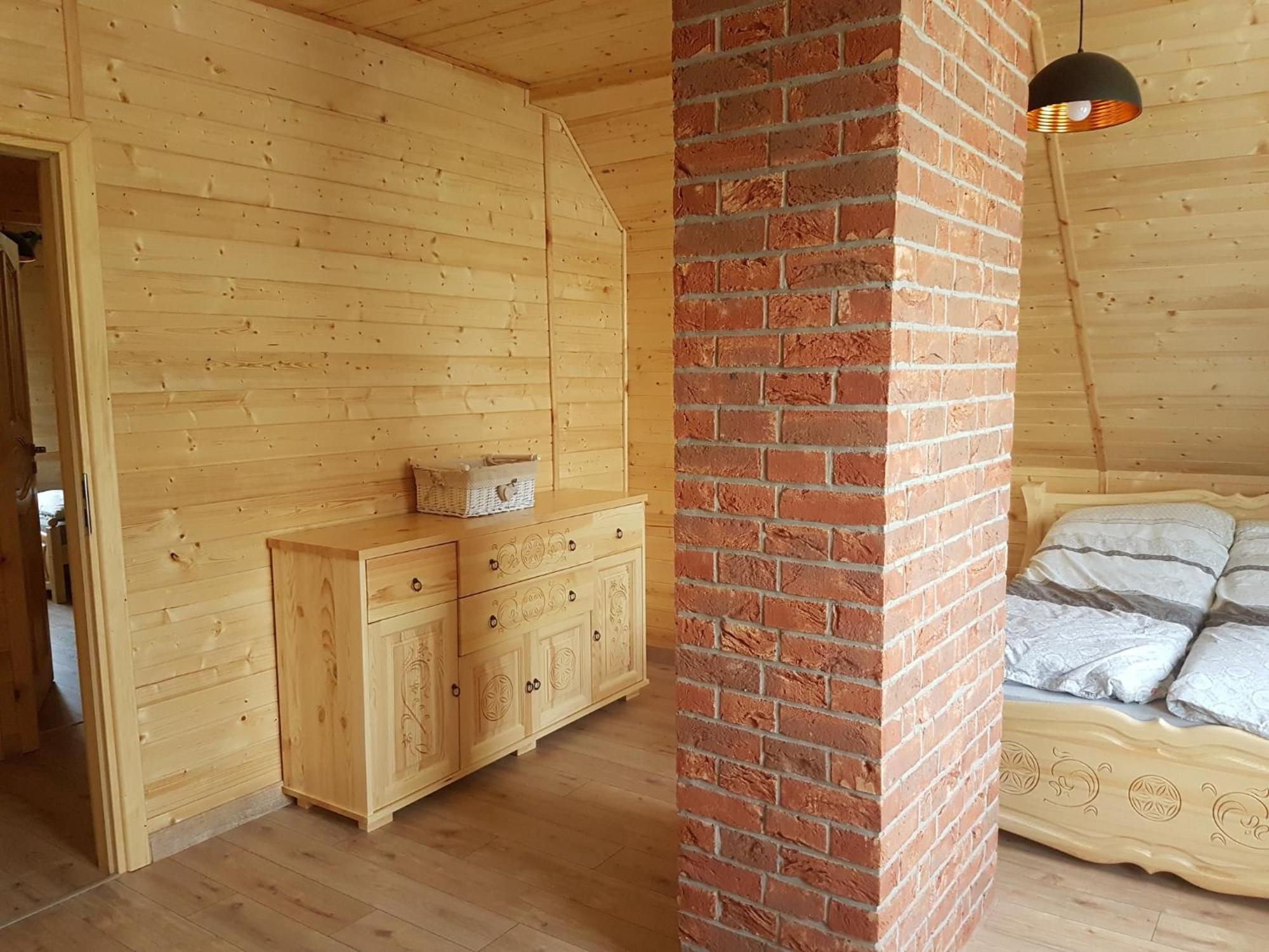 Wooden Holiday Home In Skrzynia With Terrace Osiek (Pomerania) Exterior foto