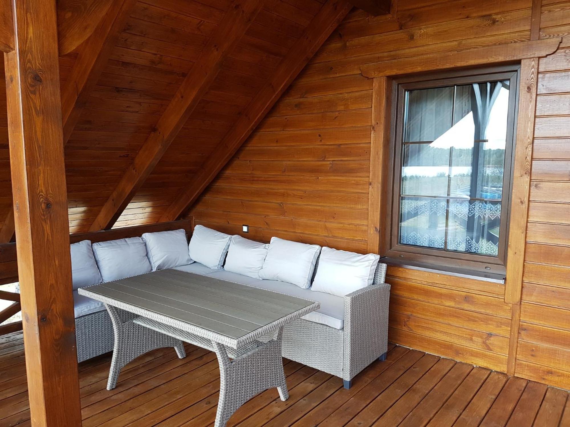 Wooden Holiday Home In Skrzynia With Terrace Osiek (Pomerania) Exterior foto
